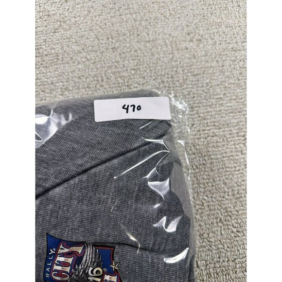 Hot Leathers Panama City Motorcycle Rally 2016 Fleece Jacket Gray Men’s Size XL - Picture 7 of 7